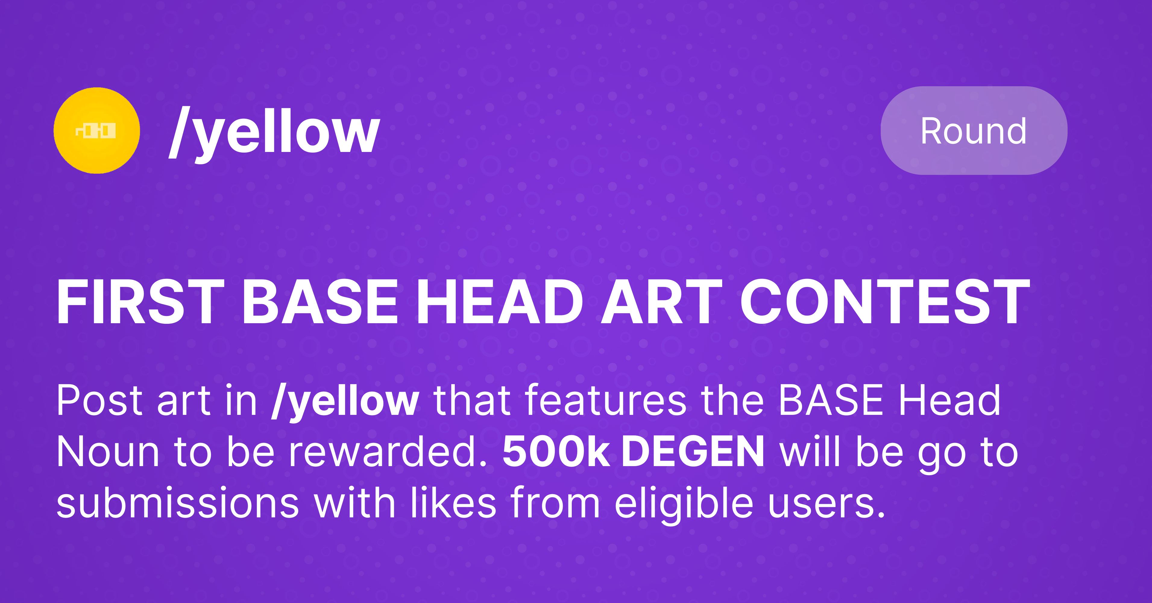 FIRST BASE HEAD ART CONTEST! on Rounds.wtf